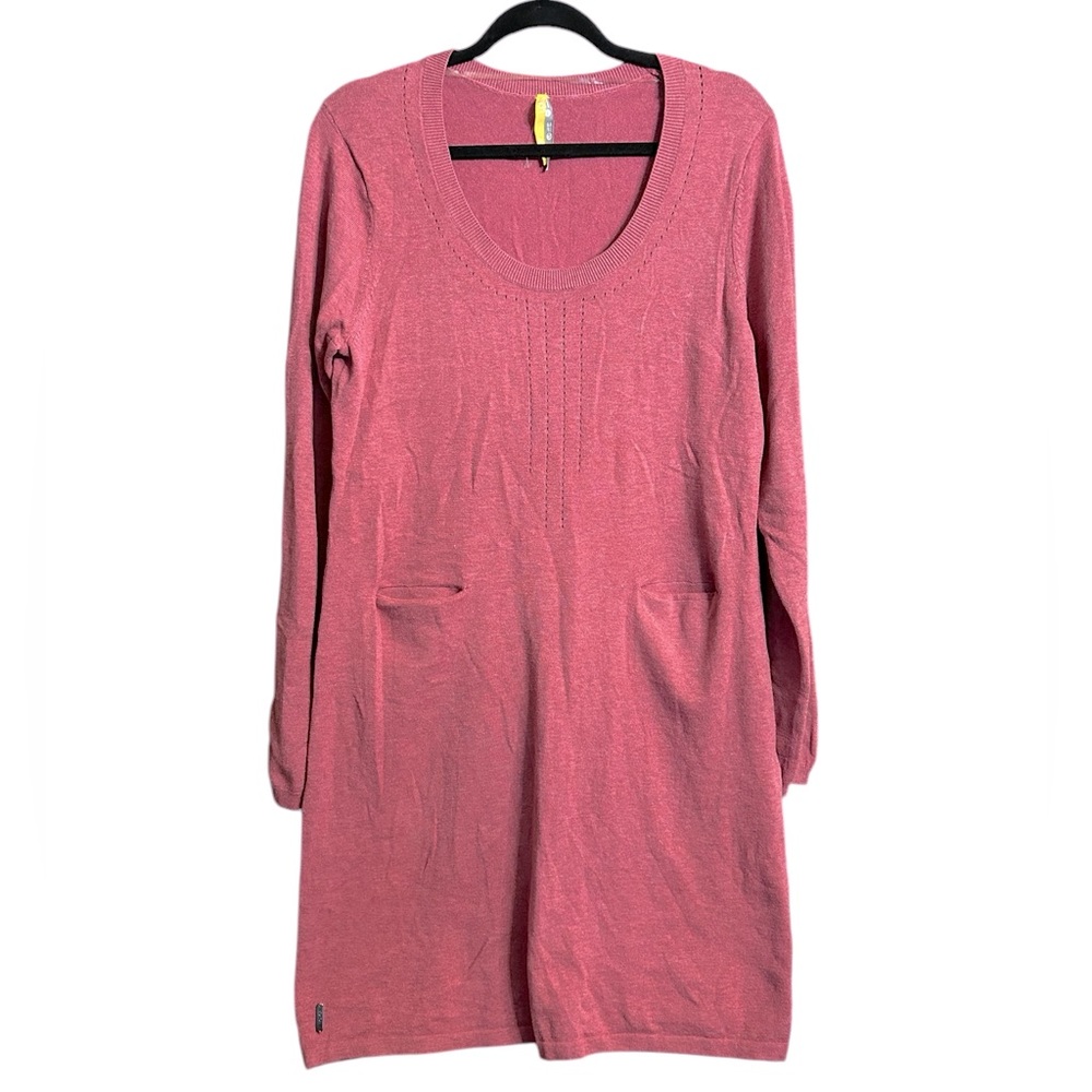 NWT LOLË . Imagine 2 Sweater Dress Size Large - Picture 2 of 9
